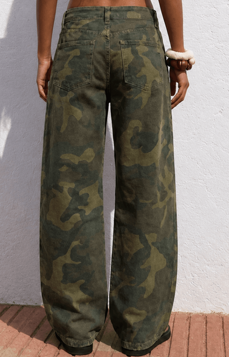 CAMO BARRELL JEANS