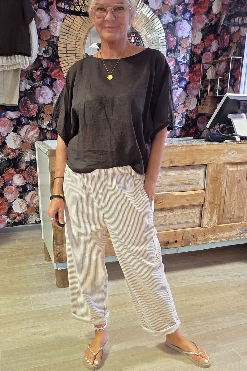 PAOLA STRIPED PANTS