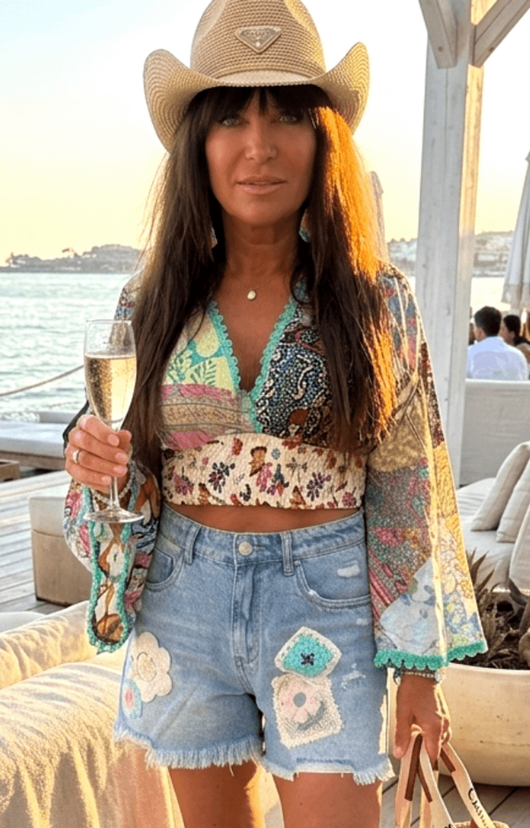 BOHO PATCH TOP