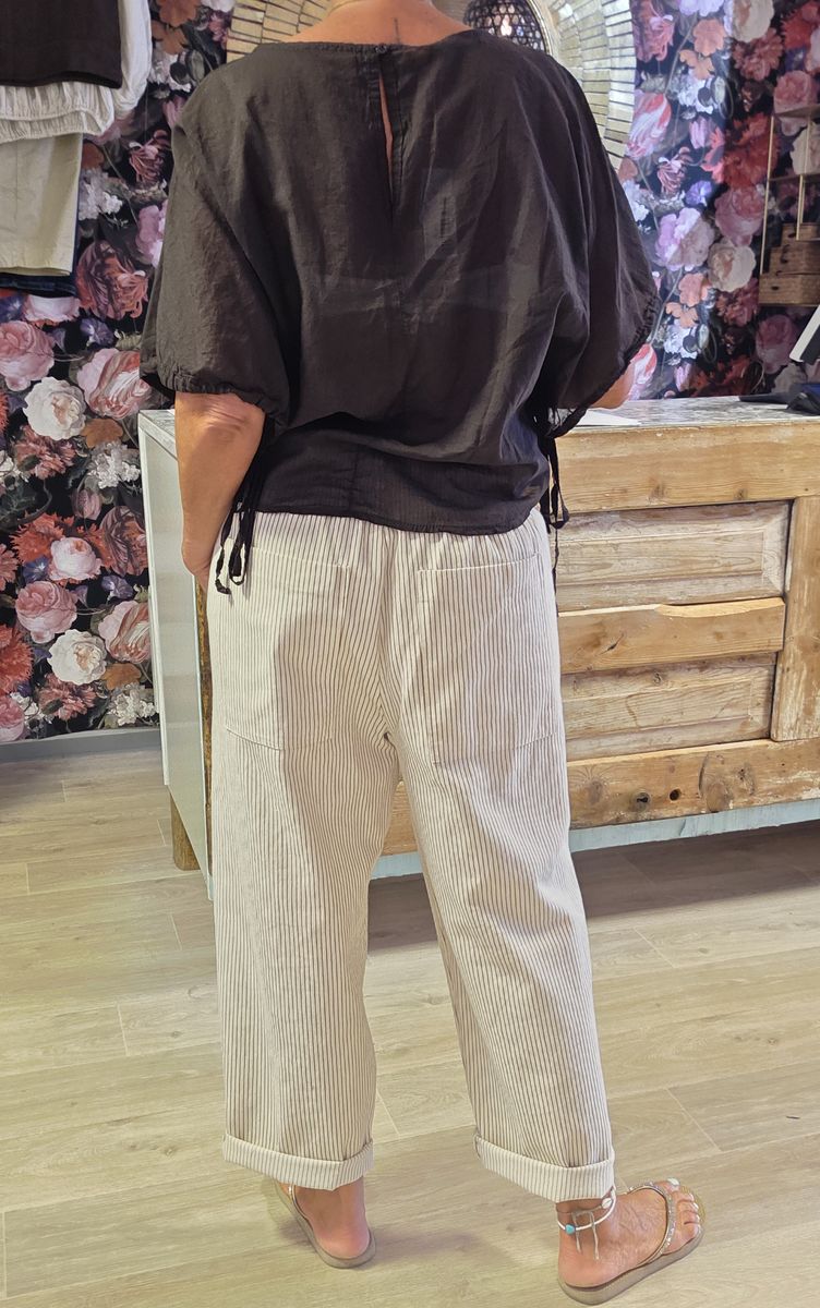 PAOLA STRIPED PANTS