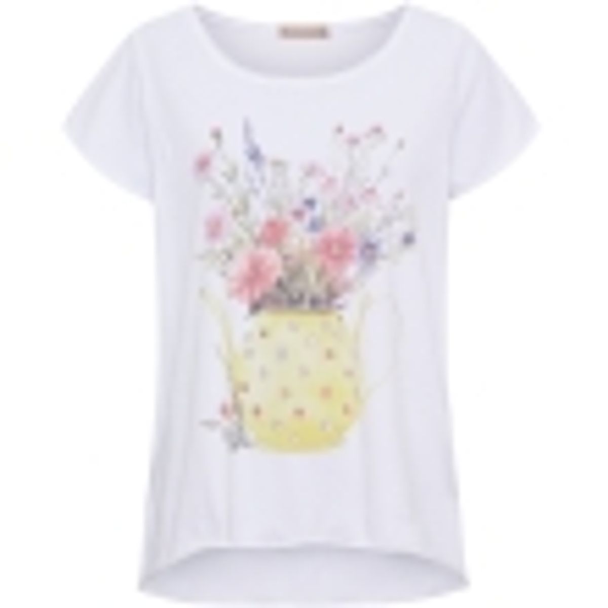 FLOWER TEE YELLOW